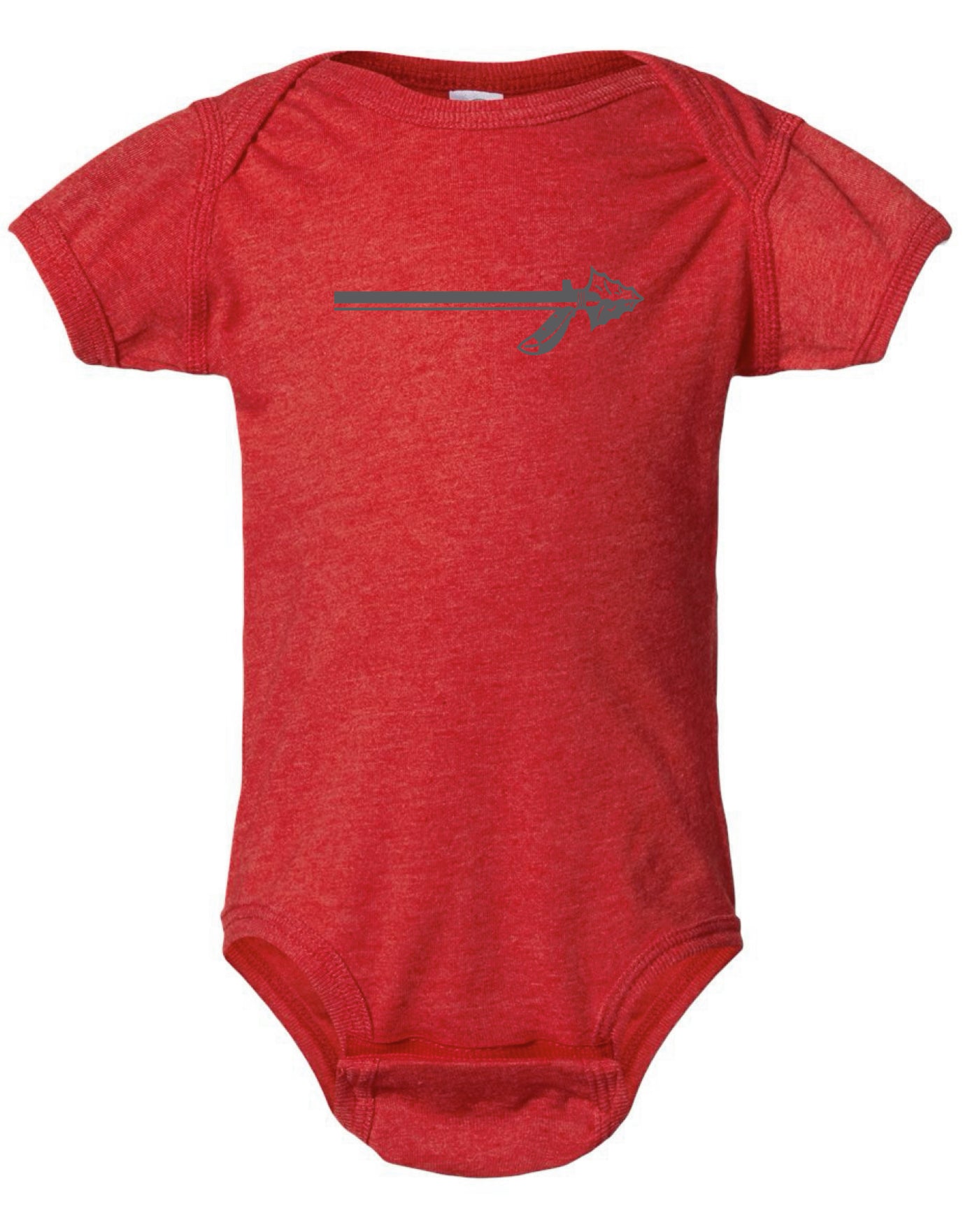 Spear Vintage Red Infant Fine Jersey Bodysuit