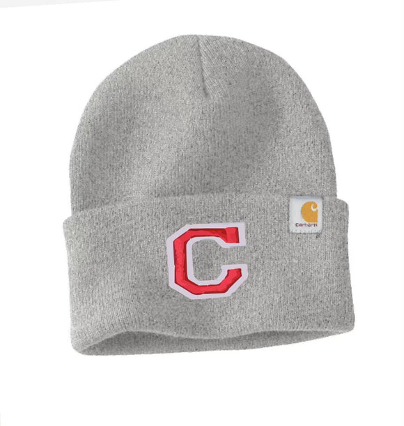 Varsity C embroidered patch Carhart Hat
