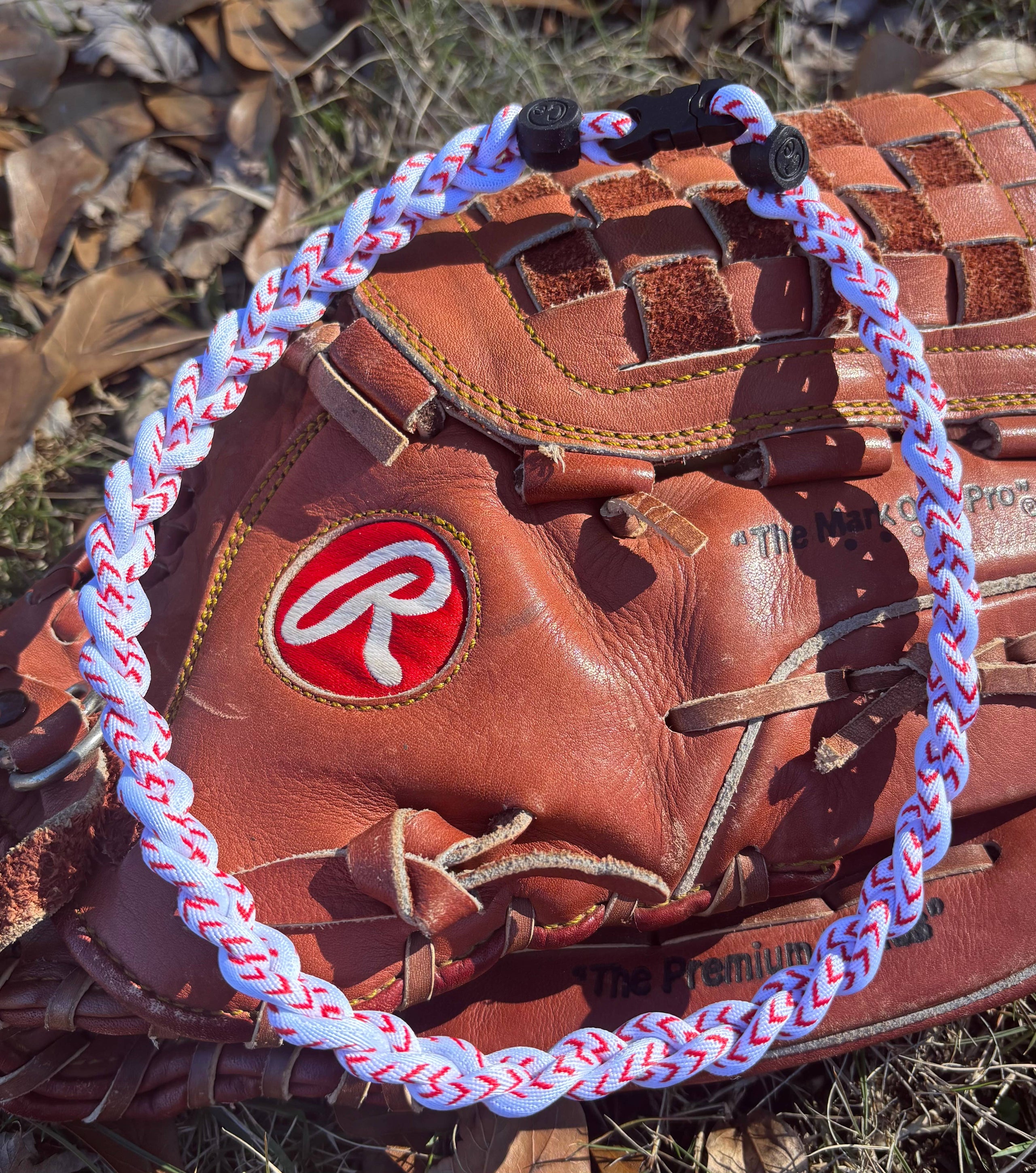 Sports Rope Necklace Bestsellers: BaseballThread / 18in