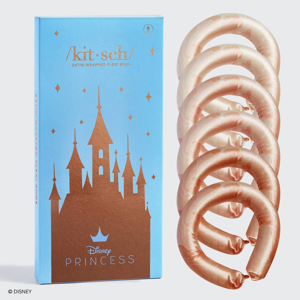 Disney x Kitsch Flexi Rods 6pc - Princess Party