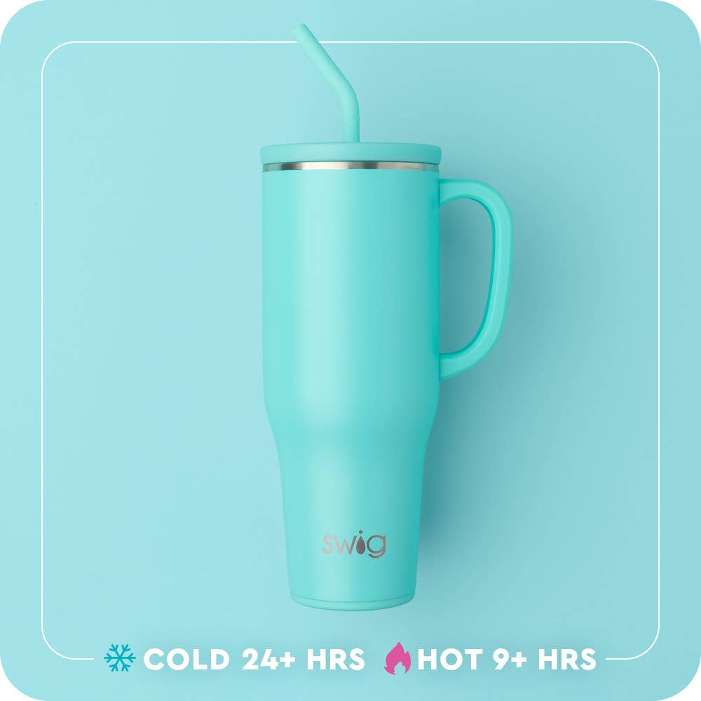 Swig Life - We've Got Spirit Red + Grey Mega Mug (40oz)