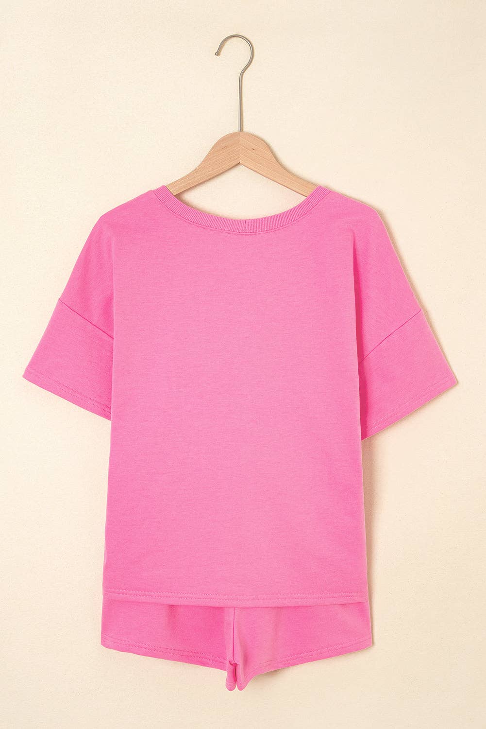 Karter V-Neck Lounge Set - Bubble Gum