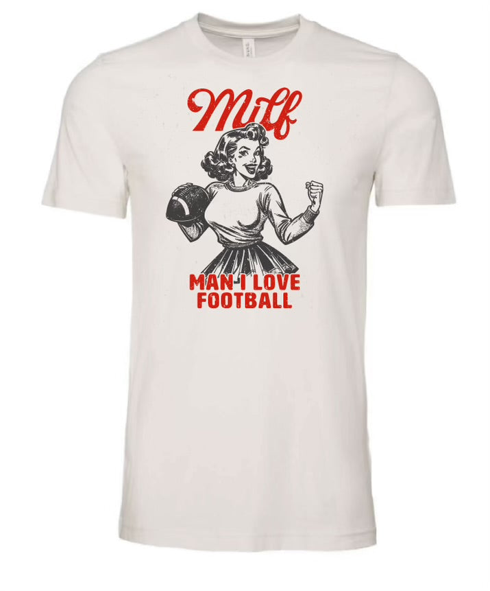 Man I Love Football T Shirt