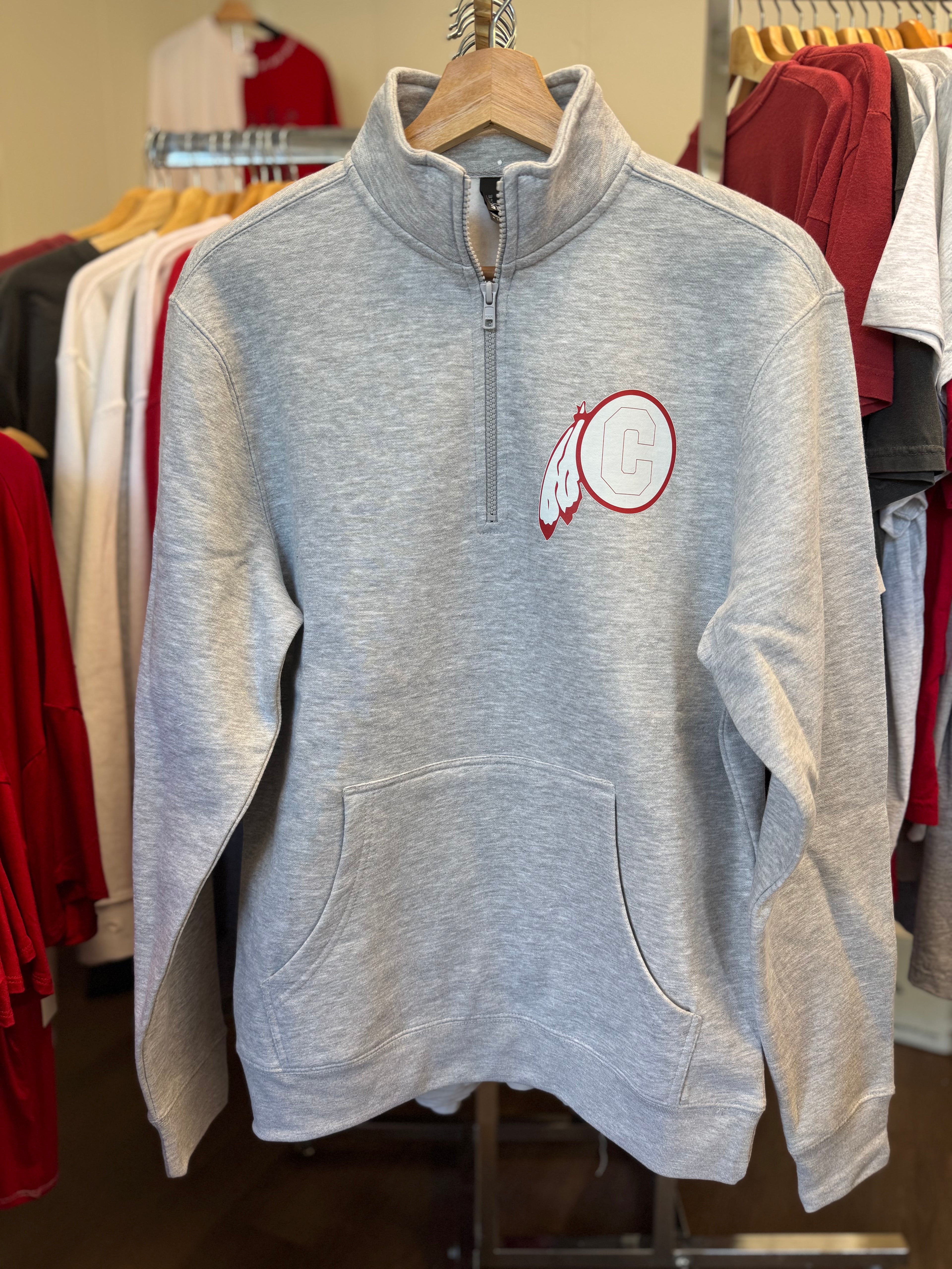 3/4 Zip Logo Fleece