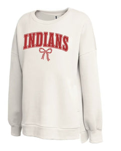 Indians Droptail Fleece Crew