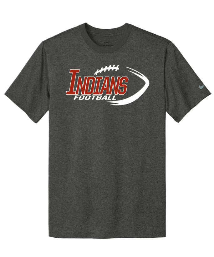 Indians Football Nike Youth Swoosh Sleeve rLegend Tee