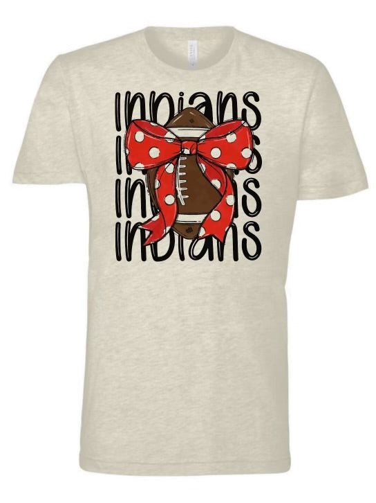 Bella+ Canvas Football/Bow T