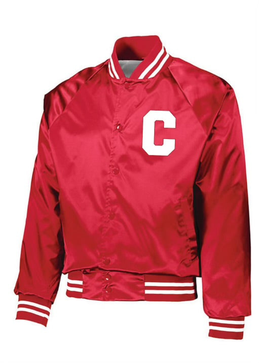 Varsity Embroidered Bomber Jacket