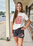 Ladies Heavyweight Bella + Canvas Carlisle Floral T