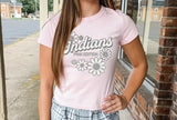 INDIANS Pink Edition Bella + Canvas Micro Ribbed Baby T