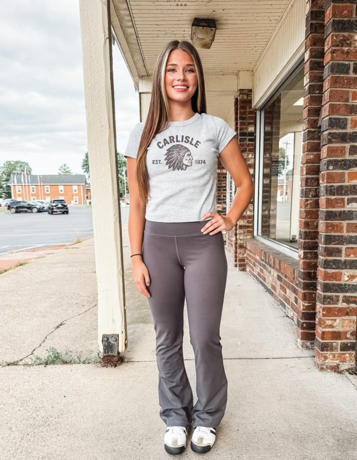 Carlisle Bella + Canvas Micro Ribbed Baby T
