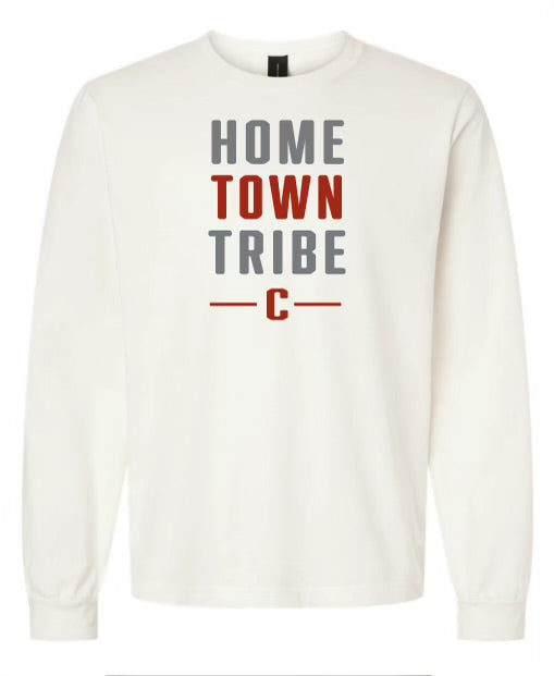Garment Dyed Long Sleeve Bella + Canvas Home Town Tribe T