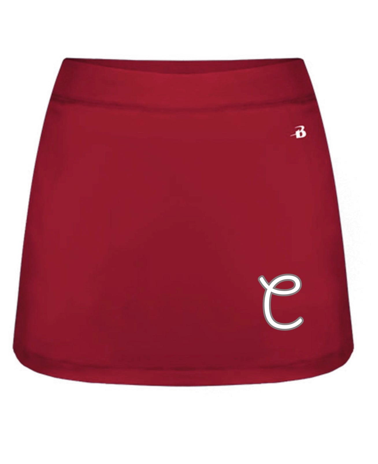 Ladies Skort - BLANK RED