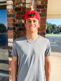Block C Hybrid SnapBack Dad Cap