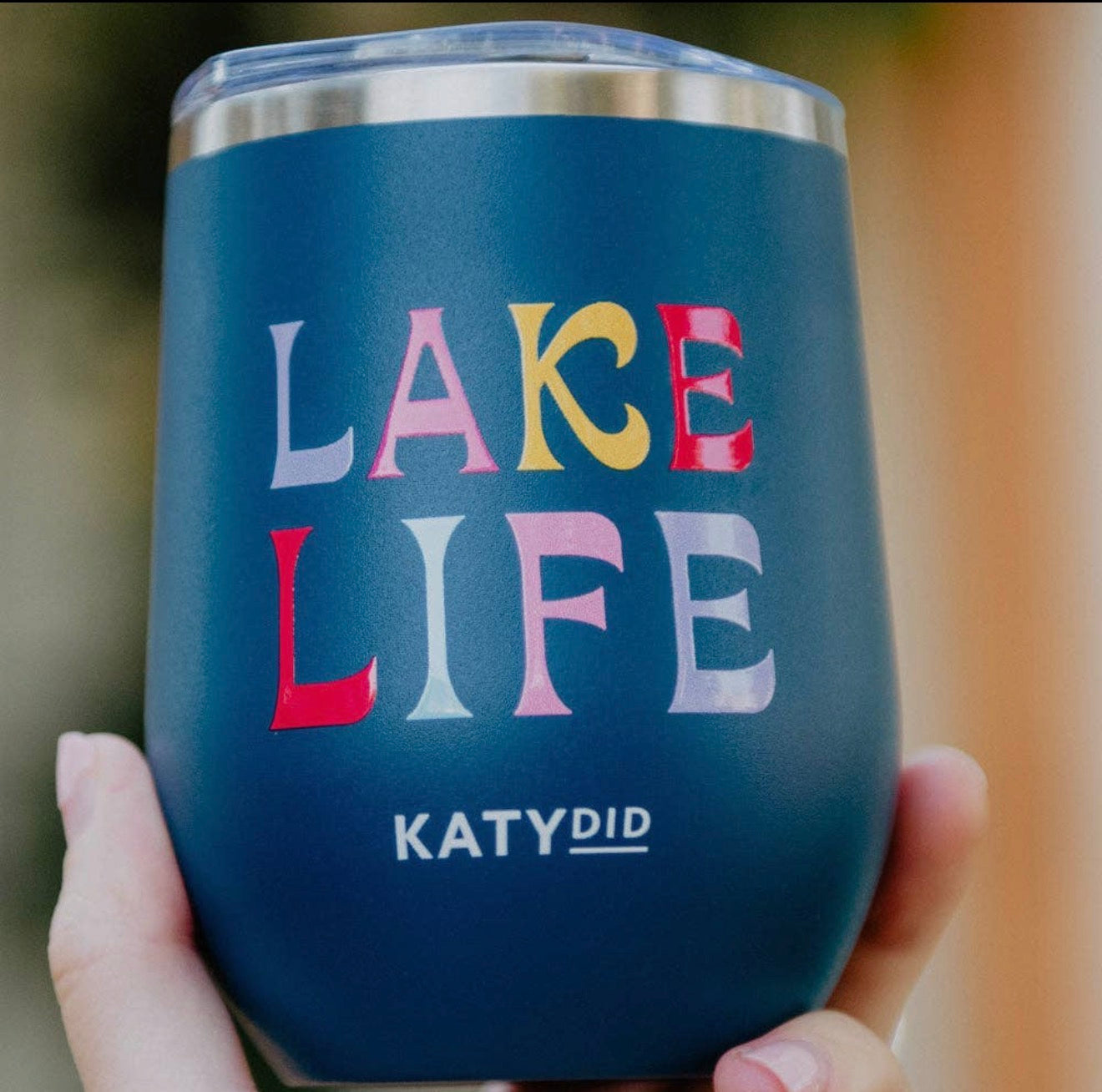 Lake Life Stainless Steele Wine Tumbler