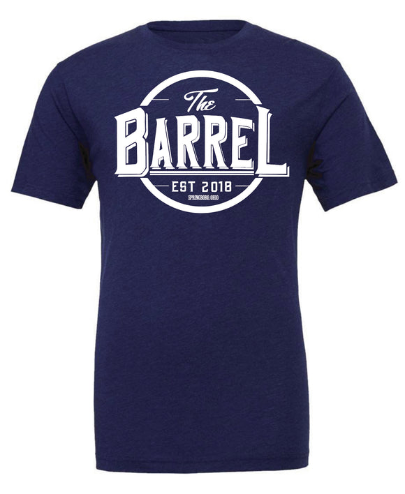 The Barrel BELLA + CANVAS - Triblend Tee - Navy