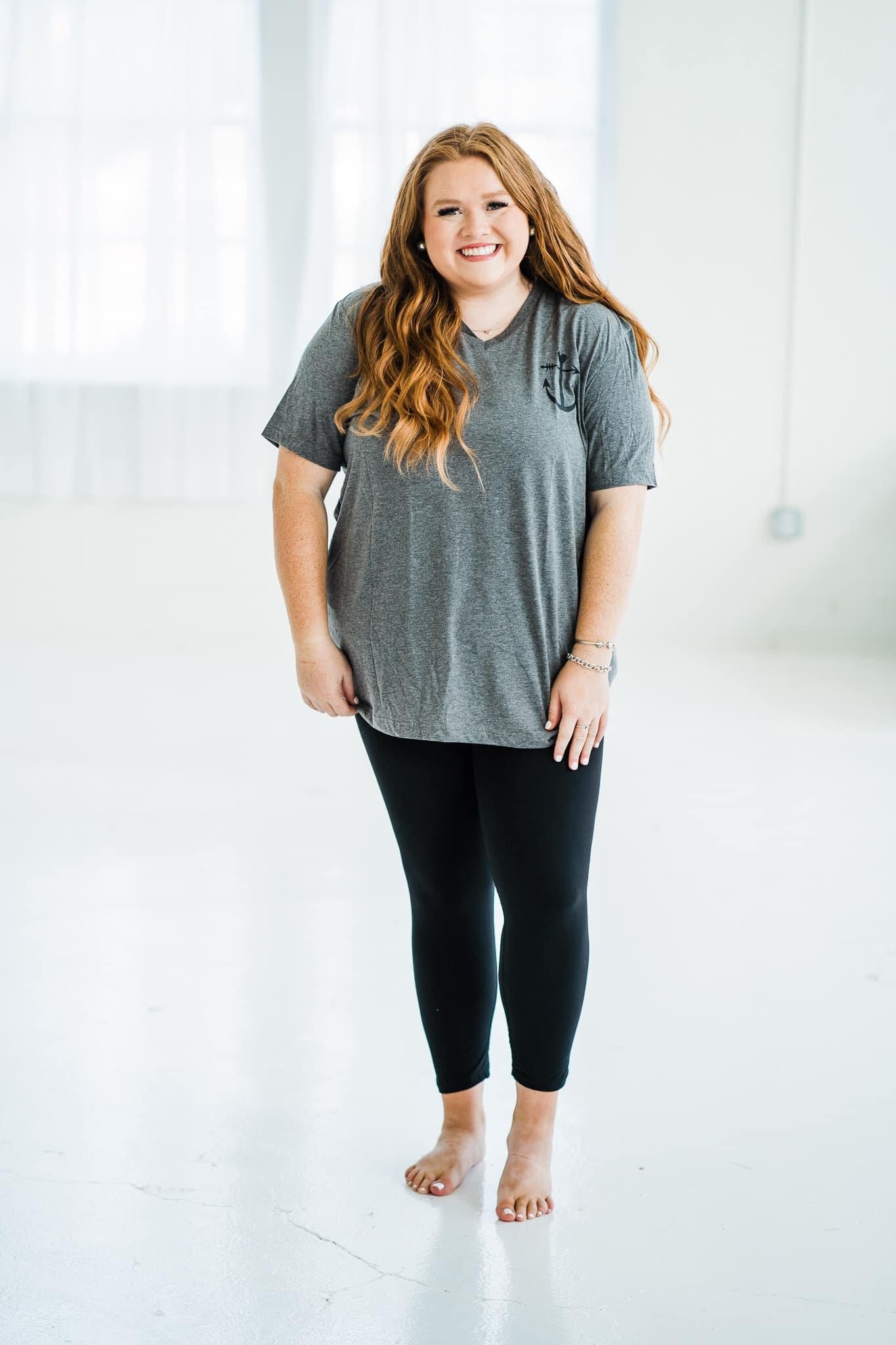 Anchored Arrows ClassicComfort Full Length Leggings - No Pocket