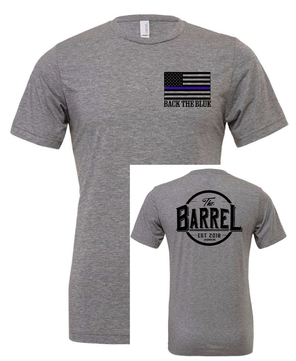 The Barrel Backs The Blue BELLA + CANVAS - Triblend Tee