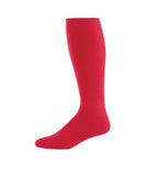 Knee Length Fully Cushioned Athletic Socks (Red, Grey, White, or Pink)