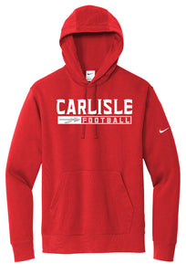 Carlisle Football Nike Club Fleece Sleeve Swoosh Pullover Hoodie