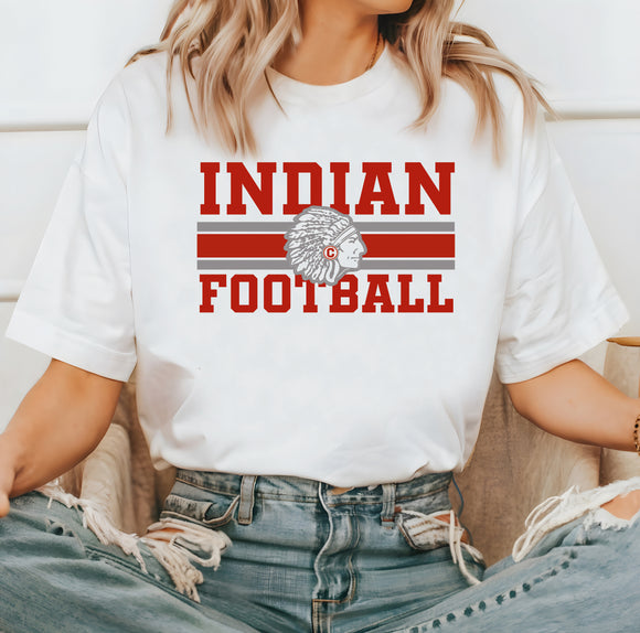 Indian Football Comfort Colors T-Shirt