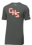 CHS Nike Dri Fit Cotton / Poly T-Shirt-Grey