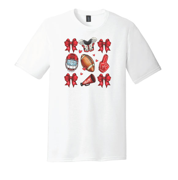 Carlisle Football Bow T-Shirt -YOUTH