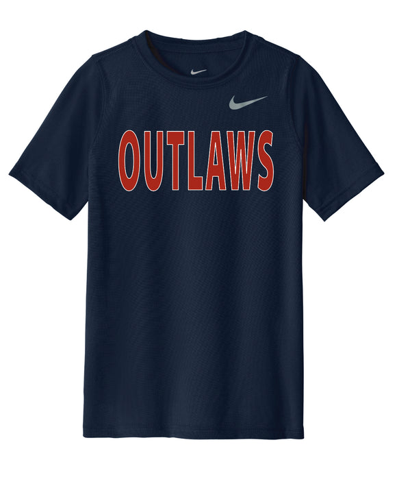 OUTLAW Nike YOUTH Team rLegend Tee