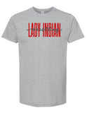 Lady Indian Wrestling Unisex T-Shirt (Red OR Heather)