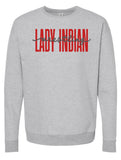 Lady Indian Wrestling Unisex Crewneck (Red OR Grey)