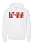 Lady Indian Wrestling Hoodie - ADULT (Red or Heather)