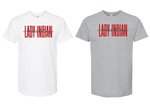 Lady Indian Wrestling Unisex T-Shirt (Red OR Heather)