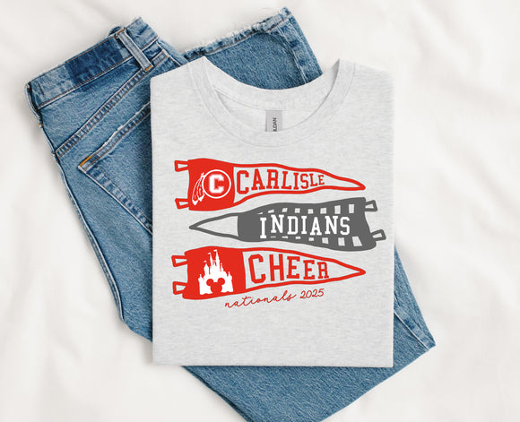 Carlisle Cheer Pennant Nationals Unisex T-Shirt