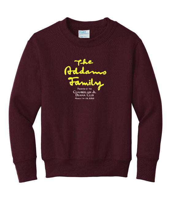 The Addams Family YOUTH Crewneck