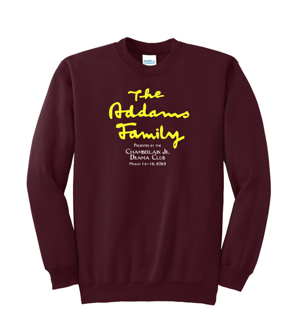 The Addams Family ADULT Crewneck