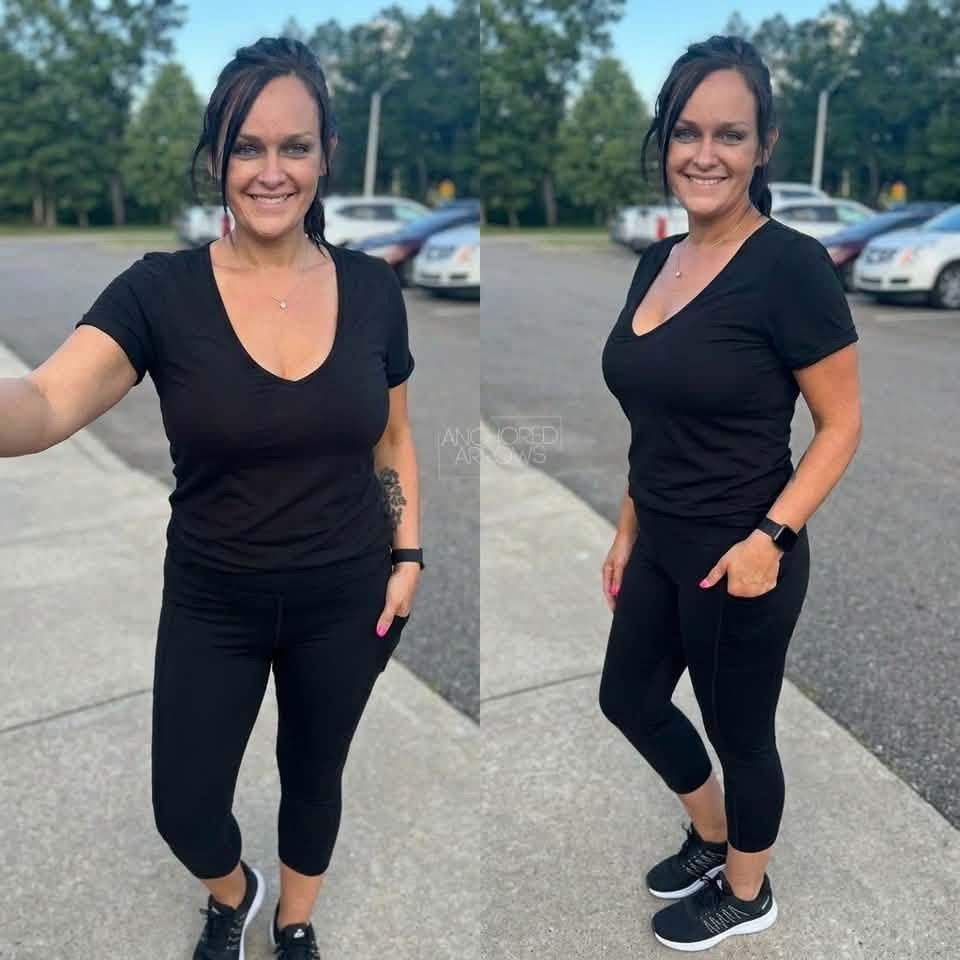 Anchored Arrows ClassicComfort Full Capri Leggings l With Pocket l Pre-Order