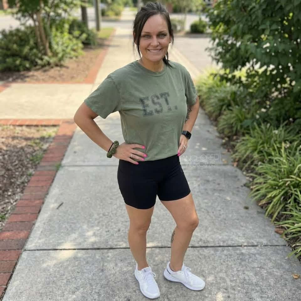 Anchored Arrows Classic Comfort 5 in. Biker Shorts | With Pocket l Pre-Order
