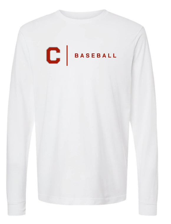 Carlisle Baseball Fine Jersey Long Sleeve T-Shirt