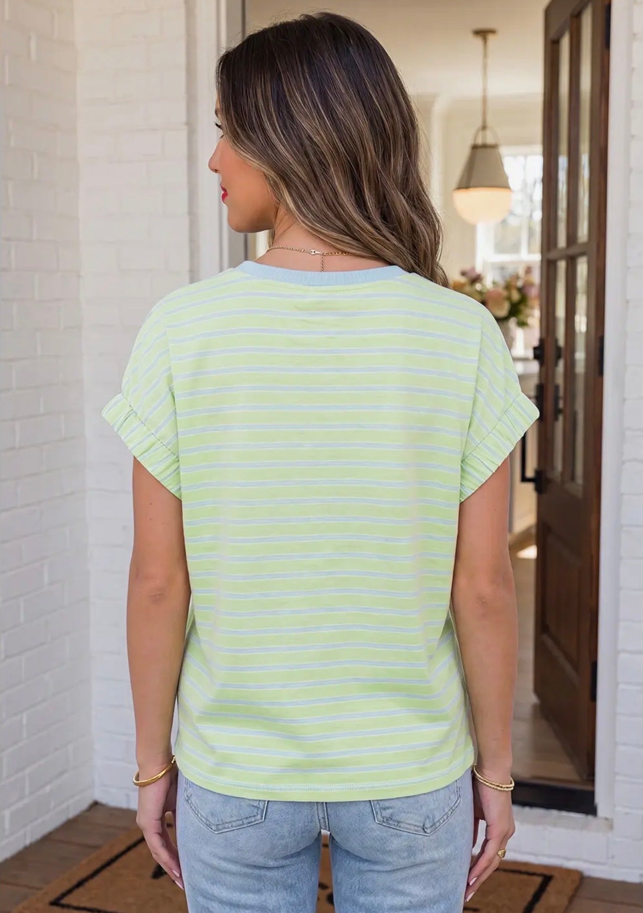 Blair Cuffed Sleeve Top Pre-Order