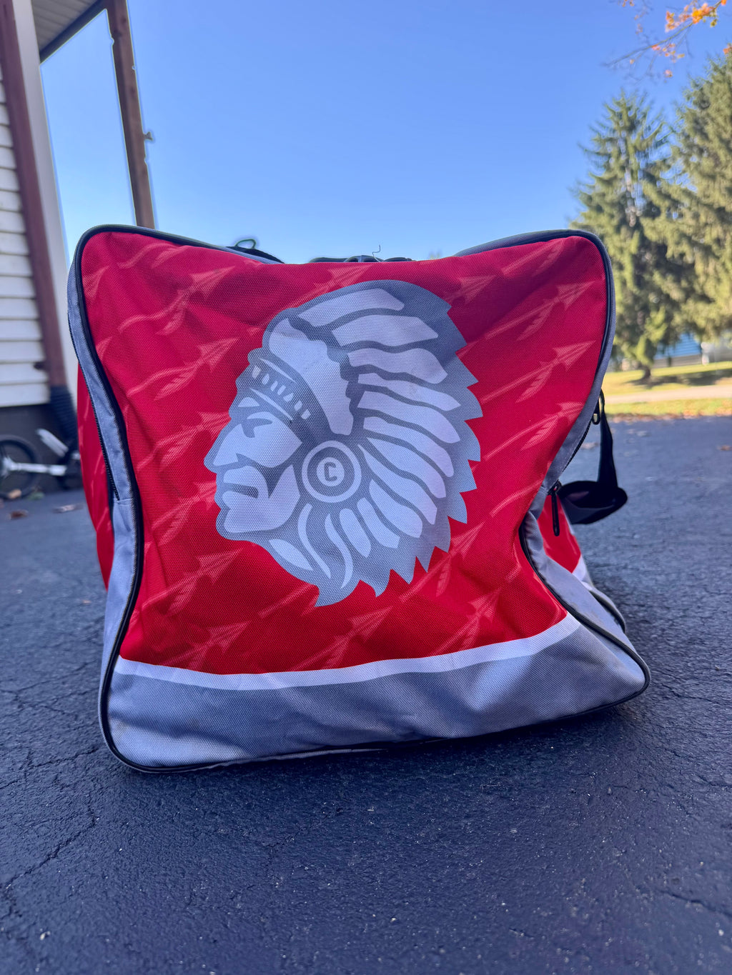 Indians Sublimated Duffle Pre-Order Personalization Available