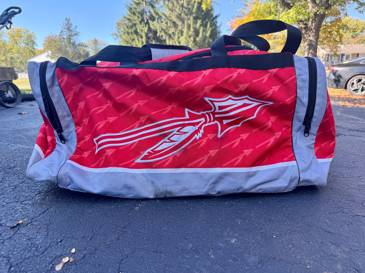Indians Sublimated Duffle Pre-Order Personalization Available