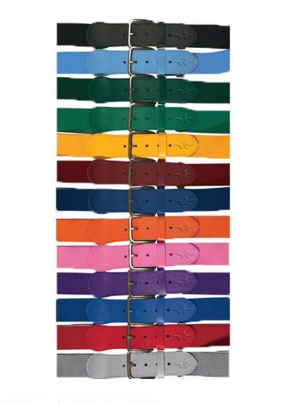 GAME BELT- YOUTH AND ADULT-multiple color options