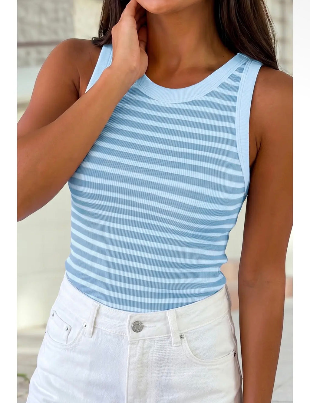 Casey Ribbed Tank