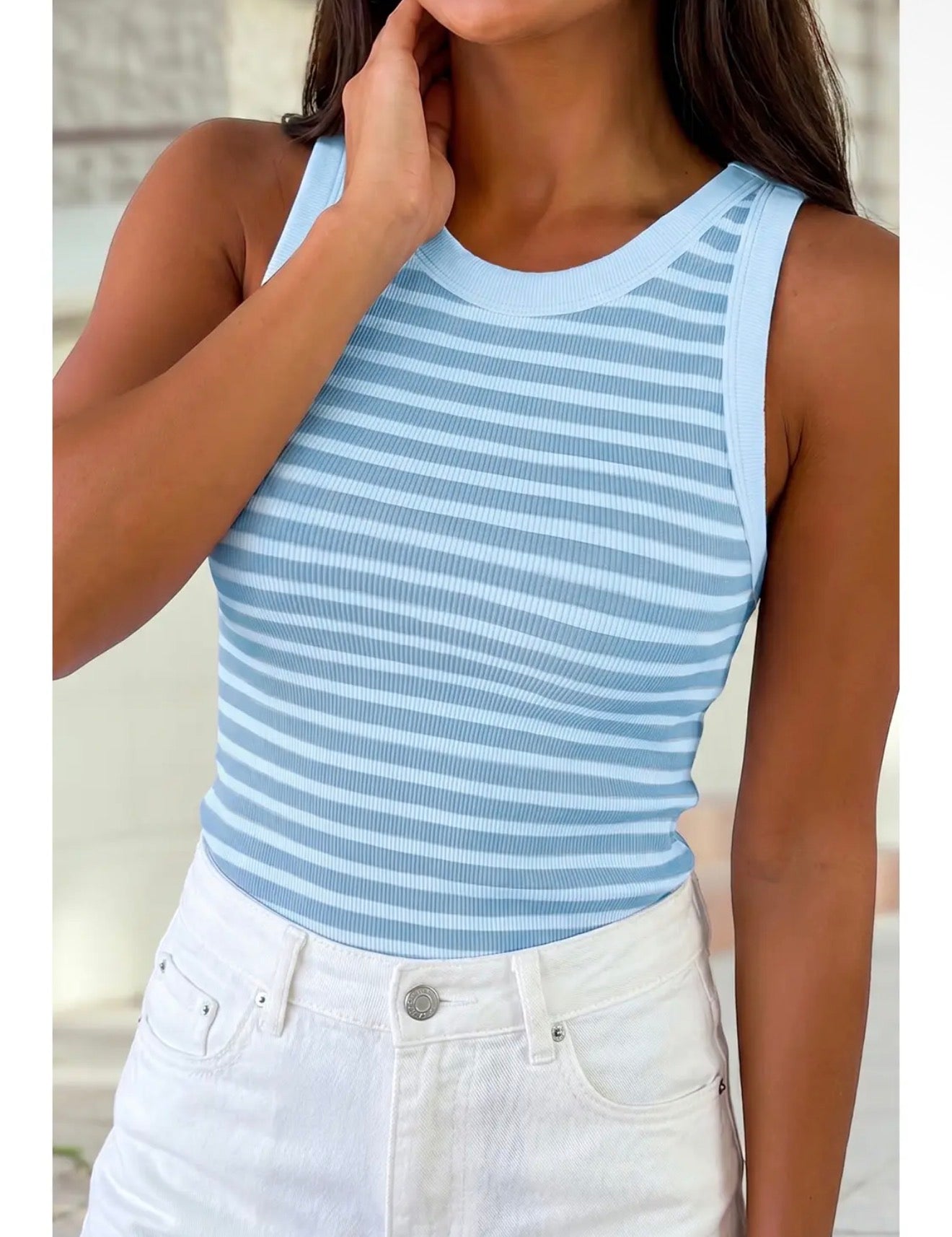 Casey Ribbed Tank