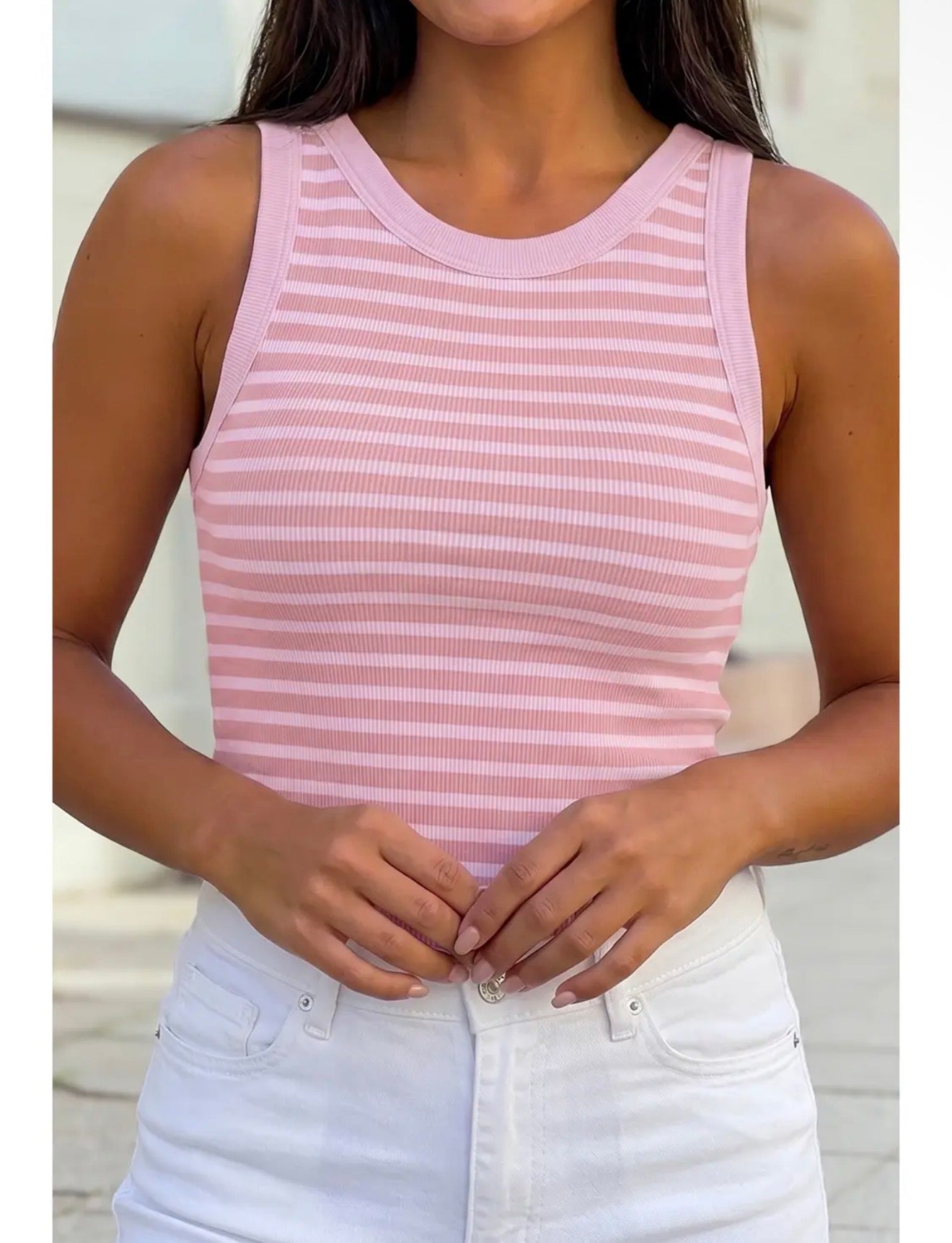 Casey Ribbed Tank