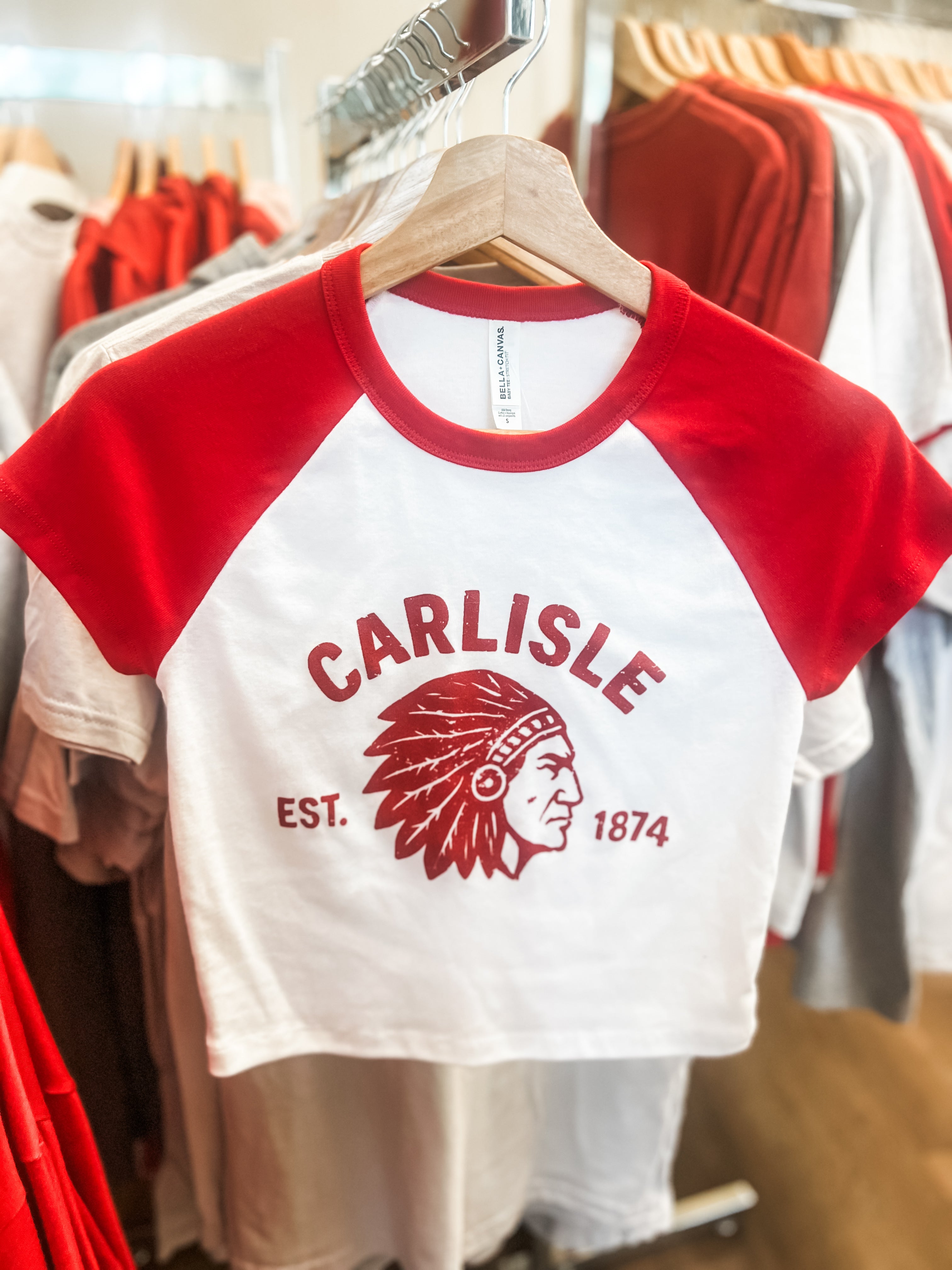 Carlisle BELLA+CANVAS® Women’s Micro Rib Raglan Baby Tee