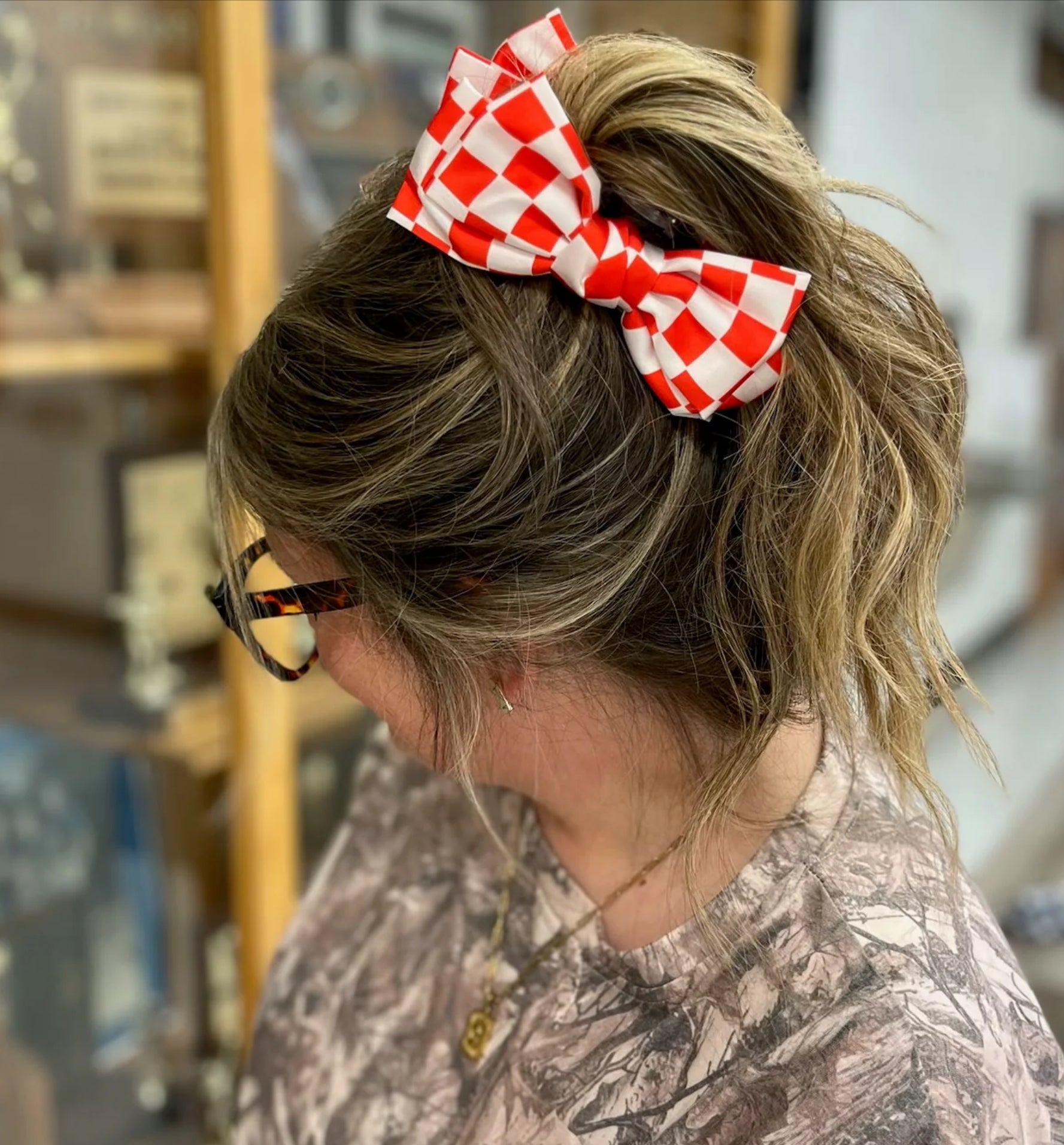 Check It Out Claw Clips - Red