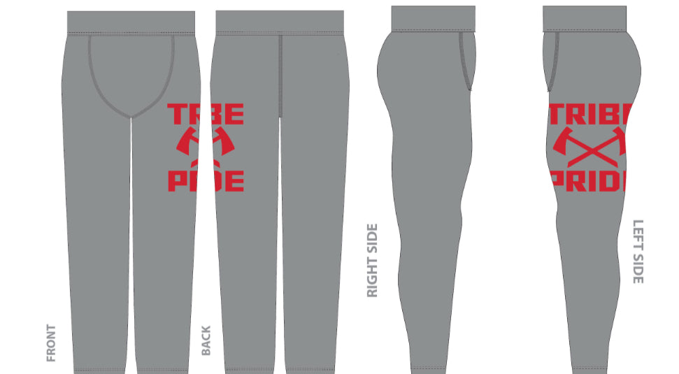 GREY Baselayer Compression Pants- YOUTH AND ADULT