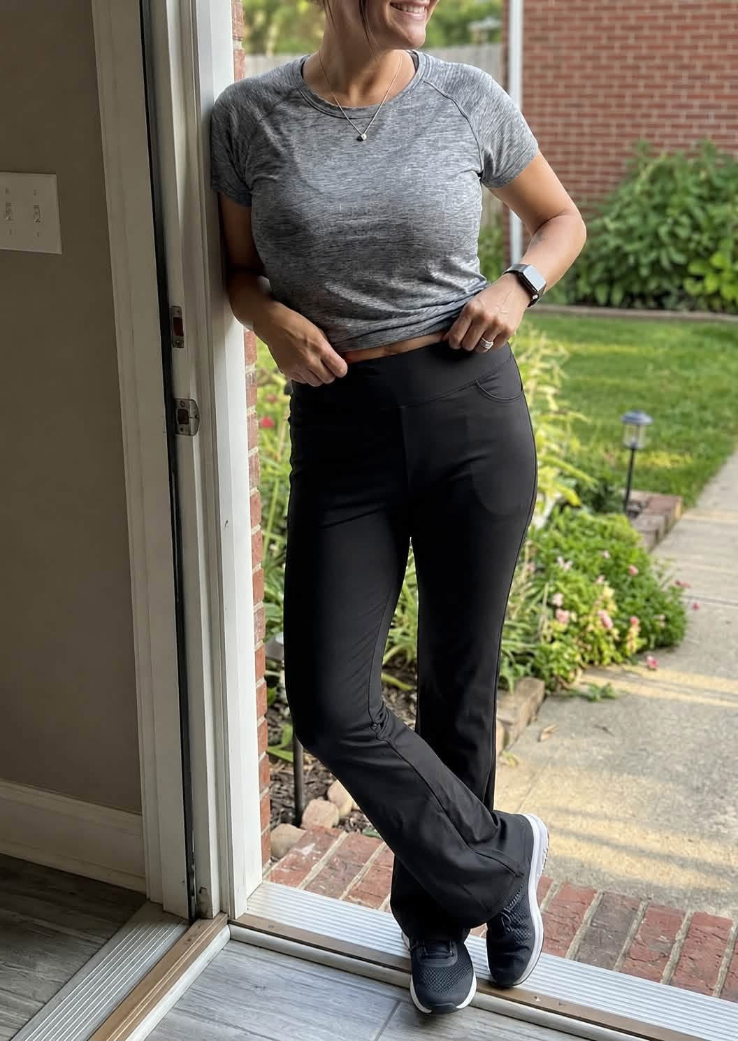 Anchored Arrows Full Length Yoga Pants - with Pocket- Pre-Order