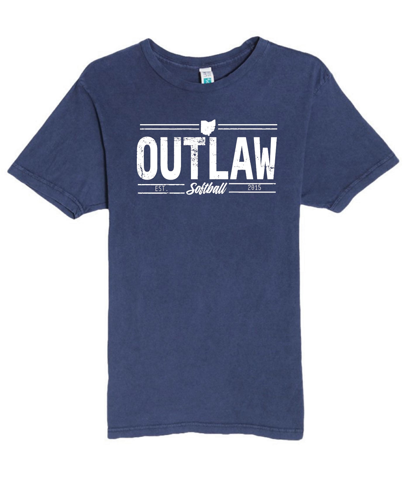 Outlaws Premium Vintage Wash Unisex T-Shirt
